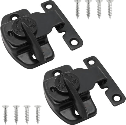 Biaungdo 4 Pieces Metal Dining Table Locks Dining Training Table Buckles Latches Table Connectors Leaf Latch V1259-DP01-D-43