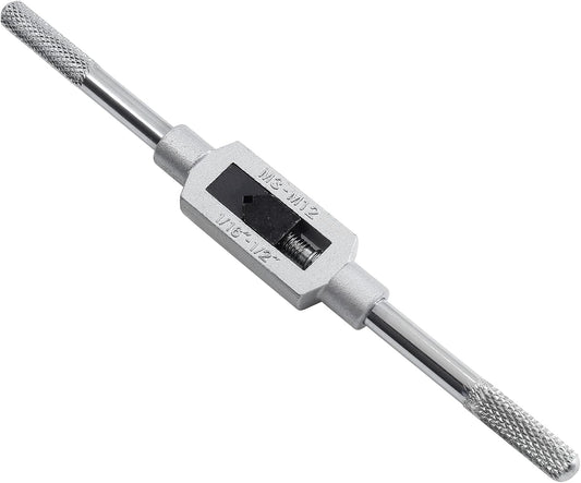 Biaungdo 1/16"- 1/2" Tap Capacity Adjustable Tapping Wrench Profesional Handle Tap and Reamer Wrench (M3-12) V1259-DP01-D-72