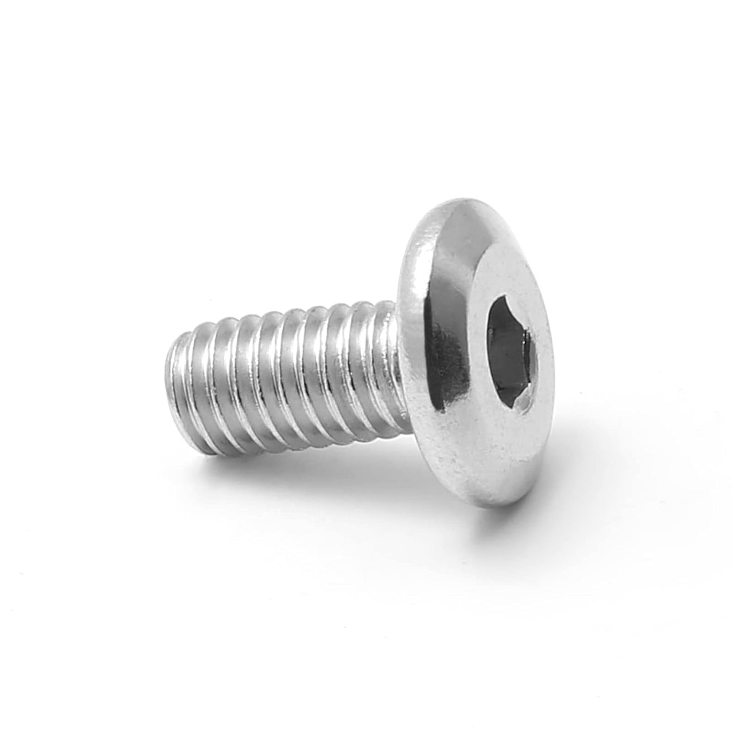 Biaungdo 30 Pcs M6x12mm Stainless Steel Flat Head Hex Socket Cap Bolts Screws Countersunk Connector Fastener V1259-DP01-D-74