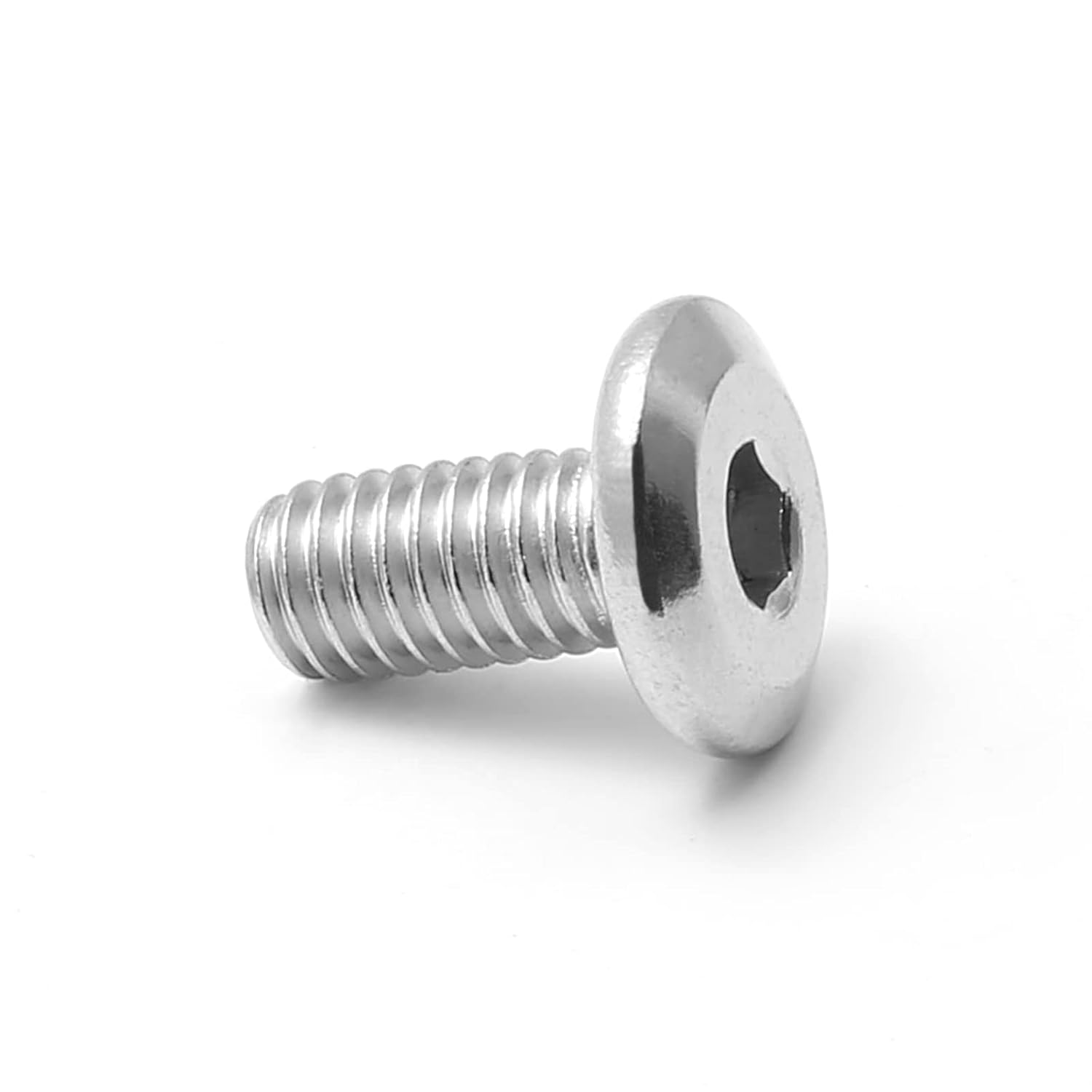 Biaungdo 30 Pcs M6x12mm Stainless Steel Flat Head Hex Socket Cap Bolts Screws Countersunk Connector Fastener V1259-DP01-D-74