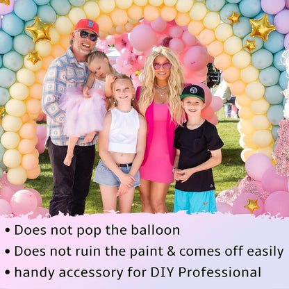 WISYOK 4000 Pcs Glue Points for Balloons, Removable Double-Sided Adhesive Points, Craft, Wedding Decoration V1259-DP01-E-114