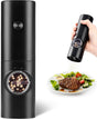 Electric Pepper Grinder or Salt Mill, Battery Powered Automatic Pepper Mill, Ceramic Grinder with Adjustable V1259-DP01-E-120