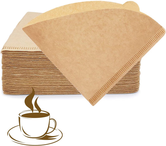 YQL Coffee Filter Paper,Size02 200 Count Natural Unbleached Disposable Coffee Filters Paper Fit for Drip V1259-DP01-E-131