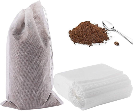 YQL Cold Brew Coffee Filter,50PCS 6X10 Inch No Mess Cold Brew Coffee Bags Disposable Mesh Brewing Bags Tea V1259-DP01-E-133