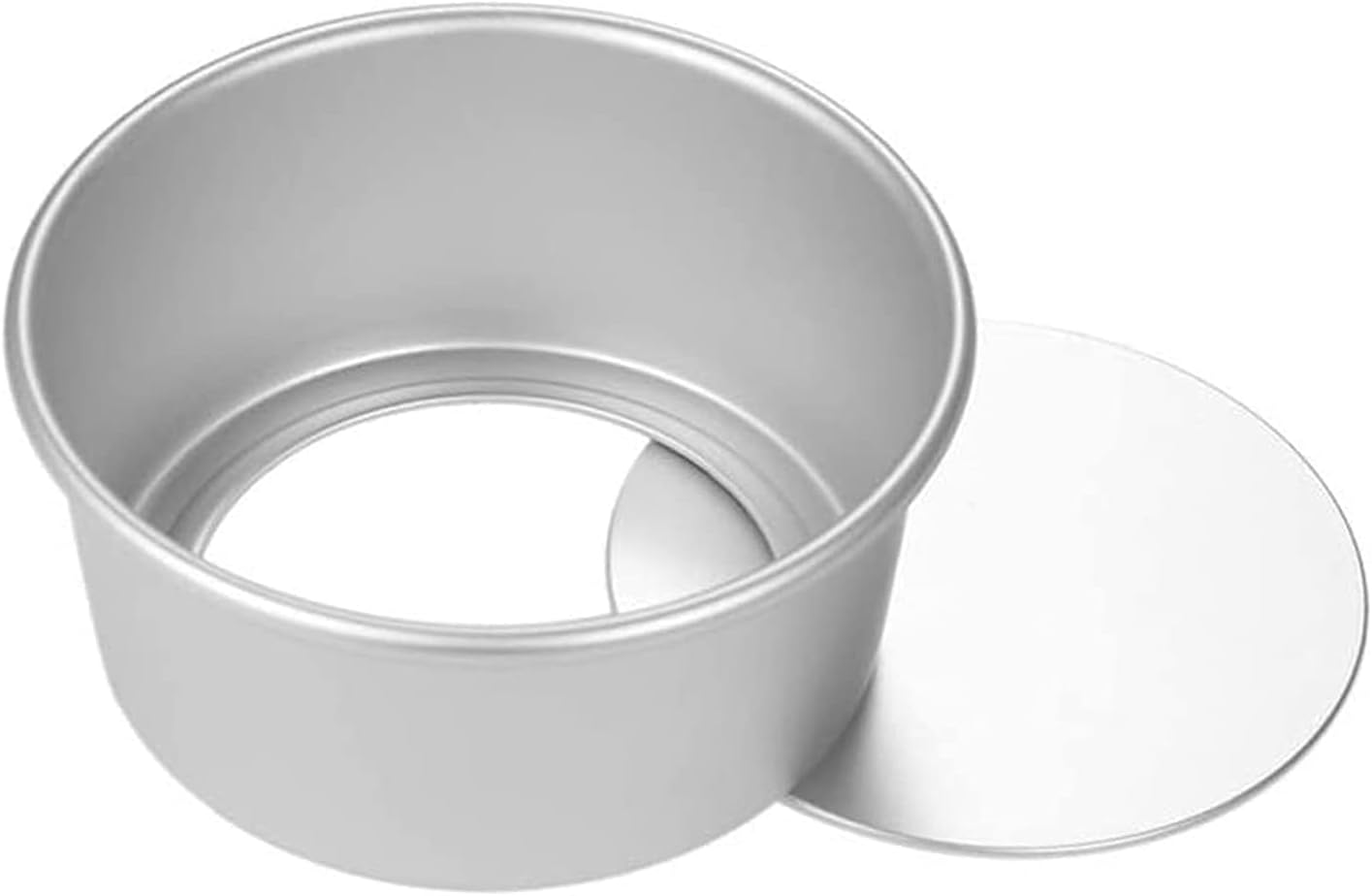 6 Inch Cake Pan Round, Small Cheesecake Pan with Removable Bottom, Chiffon Cake Mold Anodized Aluminum Baking V1259-DP01-E-140