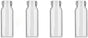 iSnuff Sample Bottle - 5ml Clear Glass with Screw Cap Lid and Scoop - Refillable for Travel, Preservation, V1259-DP01-E-155