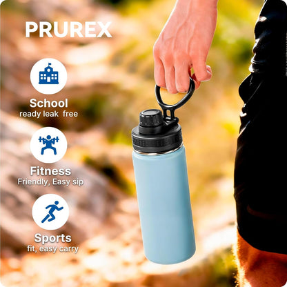 Spout Replacement Lid for Hydrapeak Wide Mouth14 26 32 40 50 Oz Bottles, Chug Lid with Ergonomic Handle, BPA V1259-DP01-E-160