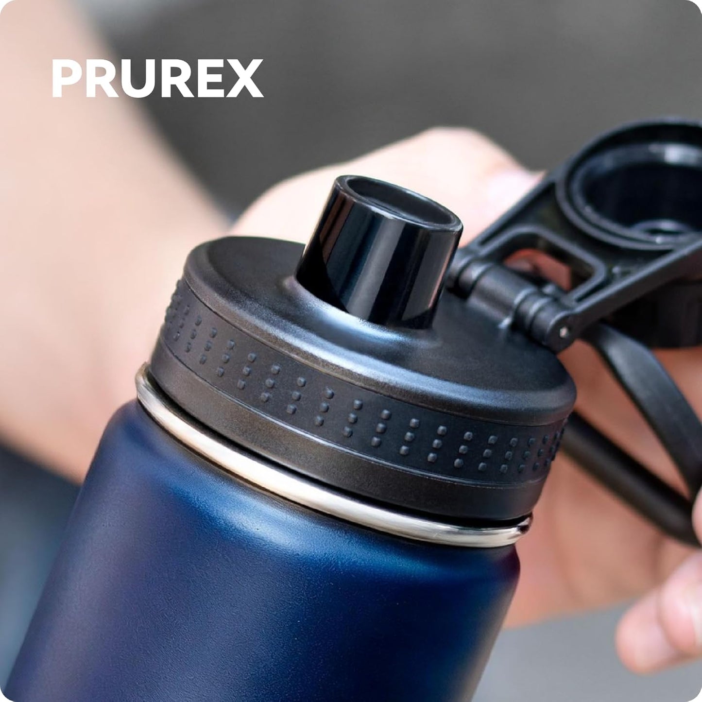 Spout Replacement Lid for Hydrapeak Wide Mouth14 26 32 40 50 Oz Bottles, Chug Lid with Ergonomic Handle, BPA V1259-DP01-E-160