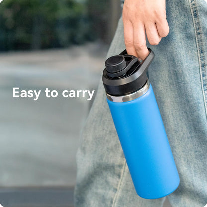 Wide Mouth Spout Lid for Hydro Flask 12-64 oz & More | Compatible Replacement Chug Lid for 2.28" Inner V1259-DP01-E-166