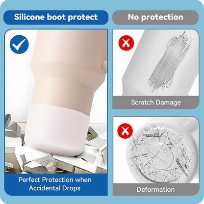 2 Pack Silicone Boot Protector | Compatible with Owala 24/40oz Travel Tumbler, 12oz Insulation & 14oz Flip V1259-DP01-E-175