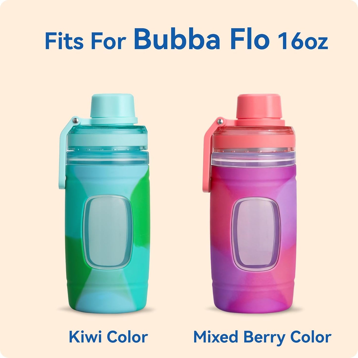 Replacement Spout Lid for Bubba Water Bottle 16 OZ, Portable Water Bottle Caps for Bubba Flo, BPA-Free & V1259-DP01-E-186