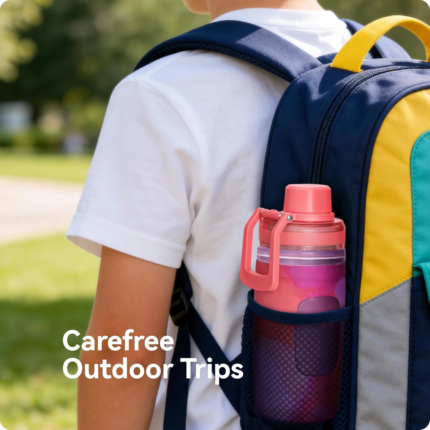 Replacement Spout Lid for Bubba Water Bottle 16 OZ, Portable Water Bottle Caps for Bubba Flo, BPA-Free & V1259-DP01-E-186