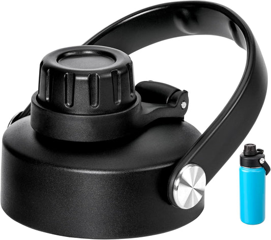 Replacement Chug Cap for ThermoFlask 14/1618/24/32/40 Oz Water Bottles, Wide Mouth Spout Lid, Dishwasher Safe V1259-DP01-E-194