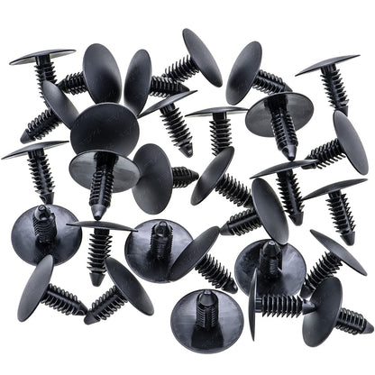 Rexka 30pcs Fender Liner Retainer Clips 6506293AA Compatible with Jeep Wrangler Grand Cherokee Commander V1259-DP01-E-210