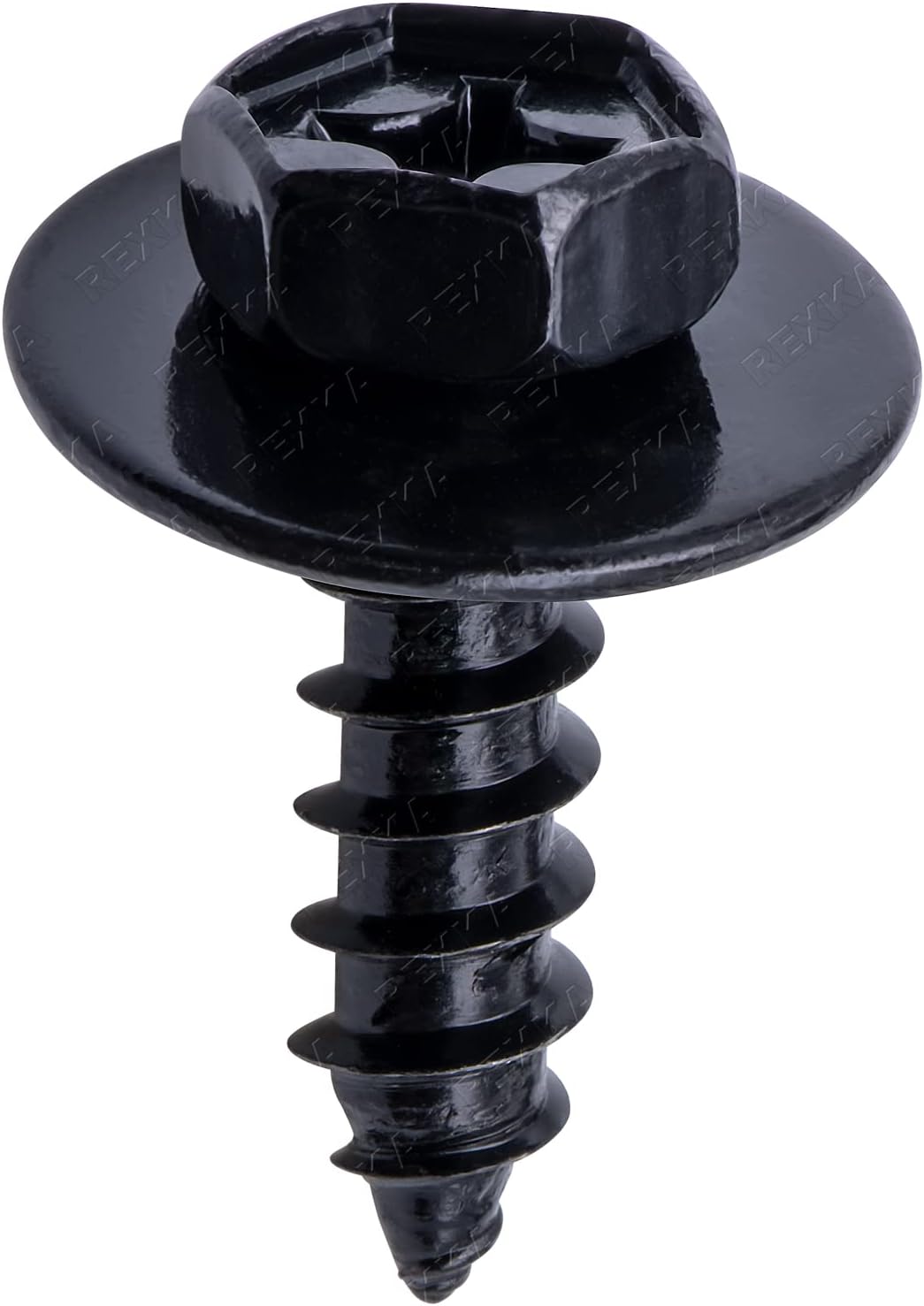 Rexka 20pcs Bumper Cover Splash Shield Screw Bolt Compatible with Toyota Lexus 90159-60477 V1259-DP01-E-220