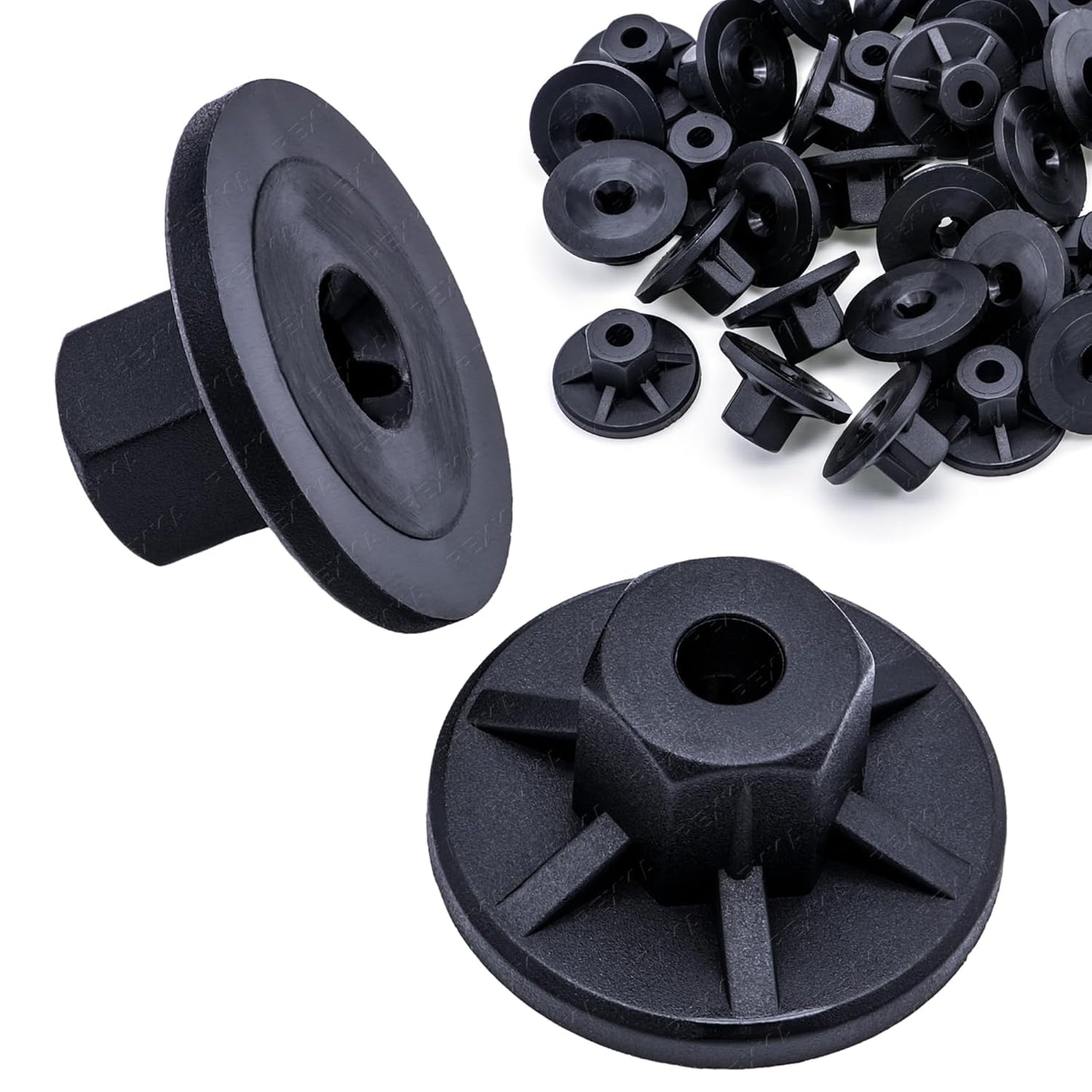 Rexka 30pcs Fender Liner Splash Shield Under Cover Nut for Audi Volkswagon Porsche N90757901 N90352101 V1259-DP01-E-226