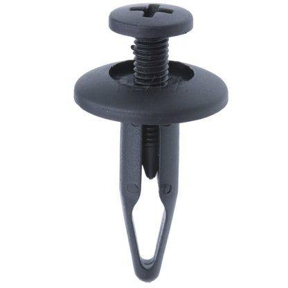 Rexka 30pcs Radiator Shroud & Trim Retainer Push-Type Clips Rivet Compatible with GM 20664092 Ford N804570S V1259-DP01-E-250