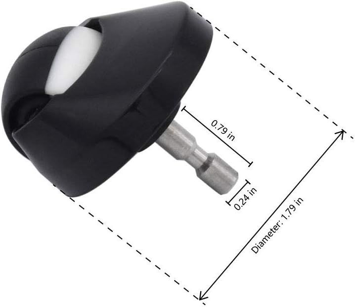 Replacement ront Wheel Caster Ball Assembly Compatible with All iRobot Roomba 500, 600, 700, 800, 900, e, i, V1259-DP01-E-276