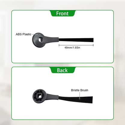 Replacement Side Brushes Compatible with All Shark IQ and AI Series Robot Vacuum Models, 10-Pack. V1259-DP01-E-277