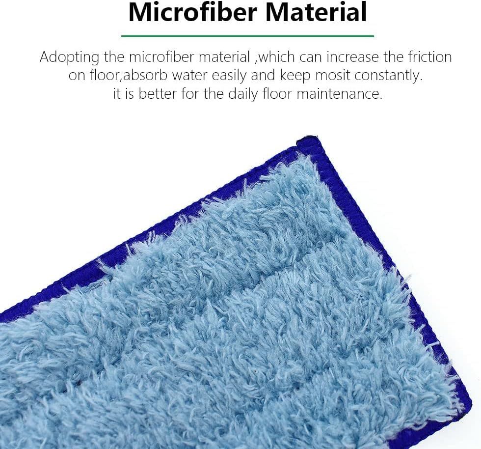 Replacement Washable & Reusable Wet Mopping Pad Compatible with iRobot Braava Jet 240, 241, 244, 245, 250 V1259-DP01-E-285