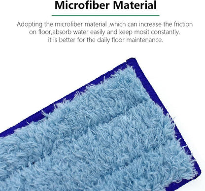 Replacement Washable & Reusable Wet Mopping Pad Compatible with iRobot Braava Jet 240, 241, 244, 245, 250 V1259-DP01-E-285