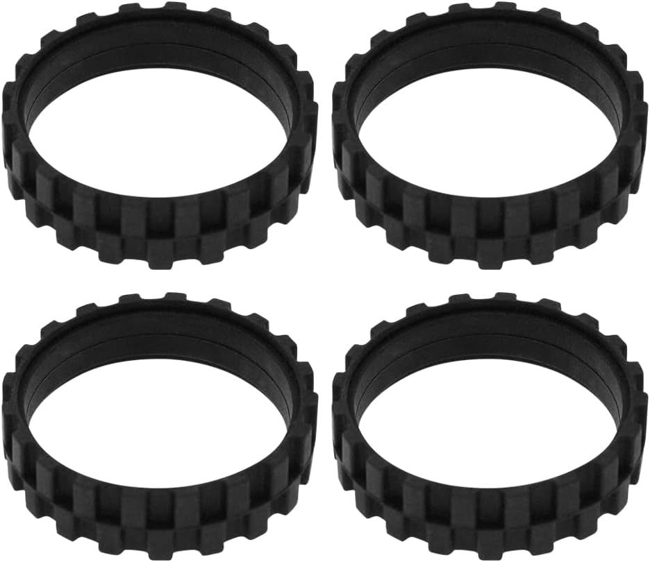 Replacement Rubber Wheel Tires Compatible with iRobot Roomba 500, 600, 700, 800, 900, e, i, j & S Series V1259-DP01-E-288
