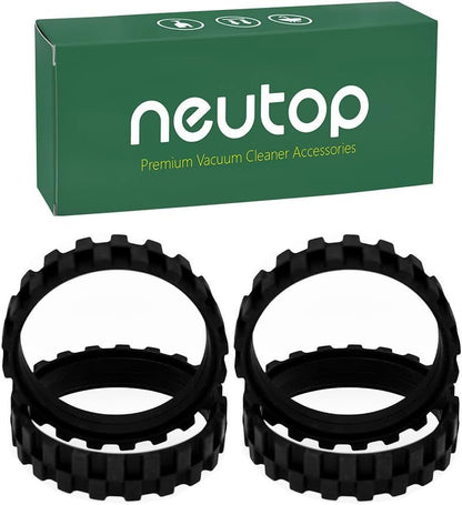 Replacement Rubber Wheel Tires Compatible with iRobot Roomba 500, 600, 700, 800, 900, e, i, j & S Series V1259-DP01-E-288