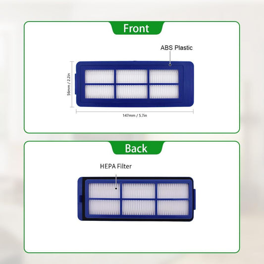 Replacement ilters Compatible with euy RoboVac 11S Max, 30C Max, G30, G30 Edge/Hybrid/Verge, G10, G20, Robot V1259-DP01-E-291