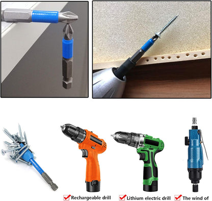 Biaungdo 10Pcs Magnetic PH3 Phillips Bits Set 3.5 inch Long Anti Slip #3 Bit (PH3 x 90MM) V1259-DP01-E-3