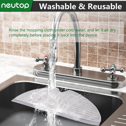 Mop Cloths Pads Water Tank ilter Compatible with Q7, Q7 Max, S6, S6 Pure/MaxV, S5 Max, S5, S4, E5, E4, E35 V1259-DP01-E-303