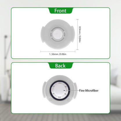 Mop Cloths Pads Water Tank ilter Compatible with Q7, Q7 Max, S6, S6 Pure/MaxV, S5 Max, S5, S4, E5, E4, E35 V1259-DP01-E-303