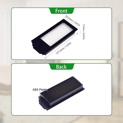 Replacement ilter Sets Compatible with Ecovacs Deebot X1 Plus/Turbo/Omni, T10 Omni/Plus, N20 Plus/Pro Plus, V1259-DP01-E-304
