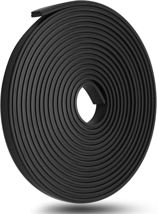 Biaungdo 134 Inch Flexible Shower Door Magnetic Strip, 1 Roll Insert Shower Door Replacement Seal Strip V1259-DP01-E-31