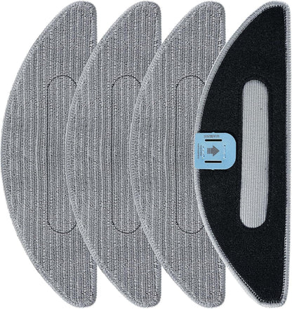 4 Pack Replacement Mop Pad Compatible with iRobot Roomba Combo i5+/ i5/ j5+/ j5 Robot Vacuum and Mop, V1259-DP01-E-341