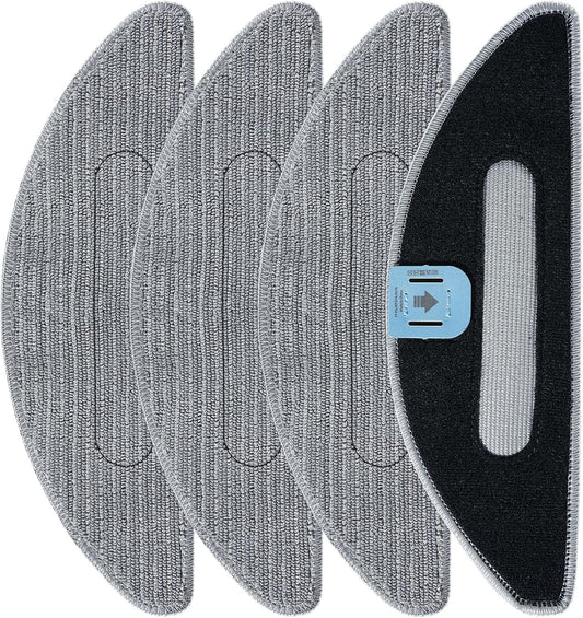 4 Pack Replacement Mop Pad Compatible with iRobot Roomba Combo i5+/ i5/ j5+/ j5 Robot Vacuum and Mop, V1259-DP01-E-341