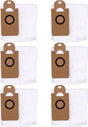 6 Pack Dust Bags or iHome AutoVac Nova Sel Empty Robot Vacuum Replacement Accessory Parts V1259-DP01-E-347