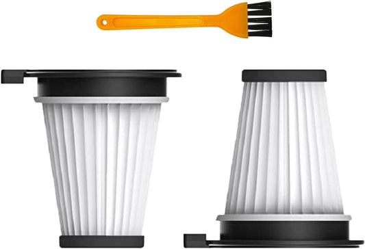 2 Pack Hepa ilter Replacement or Wyze Cordless Vacuum Cleaner Accessories Parts with Cleaning Brush V1259-DP01-E-348