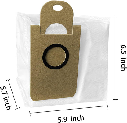 Dust Bags Replacement or iHome AutoVac Nova Pro Sel Empty Robot Vacuum Cleaner Accessory Parts, or iHome Nova V1259-DP01-E-351