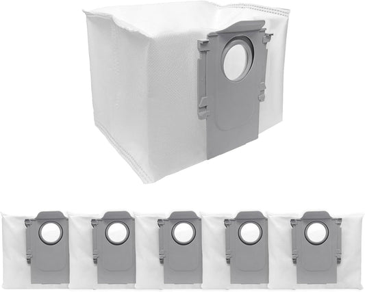 6 Pcs Replacement Reill Dust Bags Compatible with Q10 S5+, Q10 X5+, Q7 M5+, Q5 Max+, Q5+, S8 Pro Ultra, S8+, V1259-DP01-E-367
