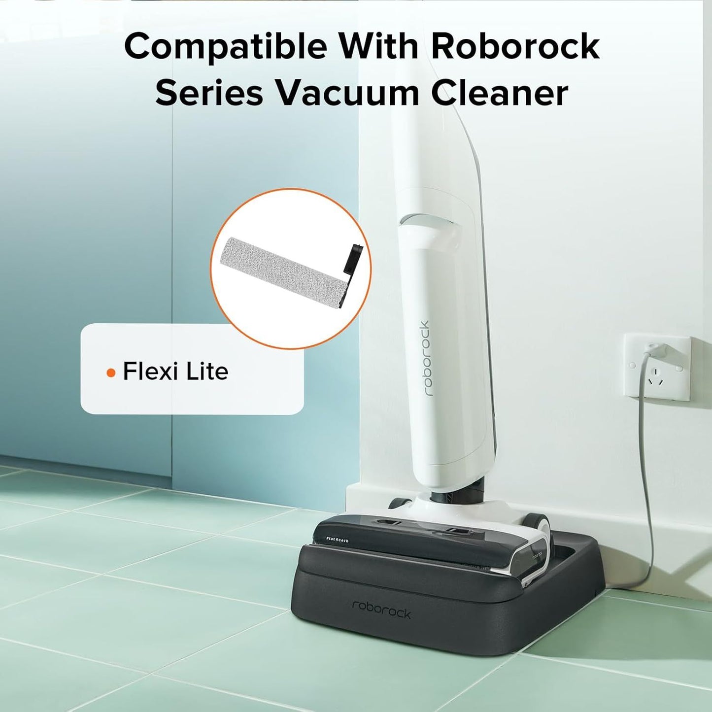 Sot Roller Brush or lexi Lite Cordless Wet Dry Vacuum Cleaner, Mop Vacuum Replacement Parts Accessory Kit V1259-DP01-E-383