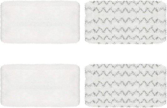 4 Pack Steam Mop Pads or Bissell Symphony 1252 1606670 1543 1652 1132 1530 11326 Vacuum and Steam Mop, V1259-DP01-E-386