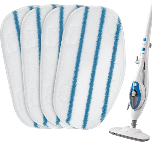 Steam Mop Pads Compatible with PurSteam ThermaPro 10-in-1 and ThermaPro 211 Steam Mop Cleaner Microiber Pur V1259-DP01-E-396