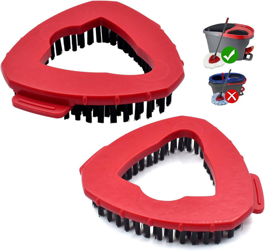 Scrub Brush Mop Replace Head or O cedar EasyWring 1-Tank Spin Mop System Ocedar Mop Scrub Brush Head Hard V1259-DP01-E-402