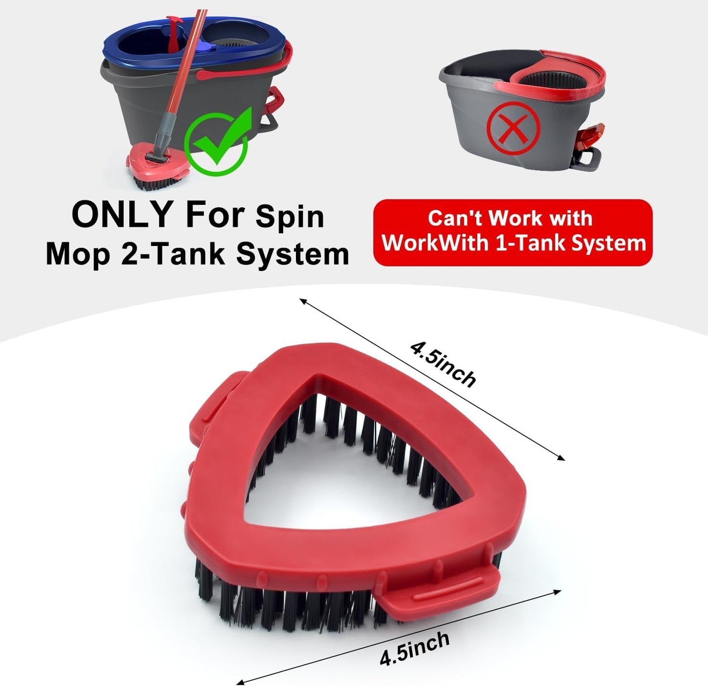Mop Base + Brush(2-Tank ) V1259-DP01-E-403