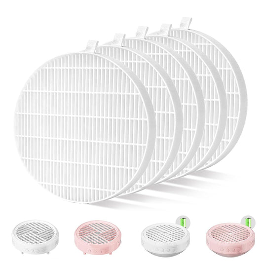 5 Pack Nail Dust Collector ilters Compatible with Melody Susie Dust Collector, Models HPro/SProR, ilters 99% V1259-DP01-E-407