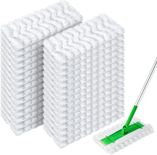 Dry Mop Pads or Swier Sweep and Mop, Heavy Duty Pet Dry Sweeper Reills, Sweeping Cloths or Cleaning Hardwood V1259-DP01-E-409