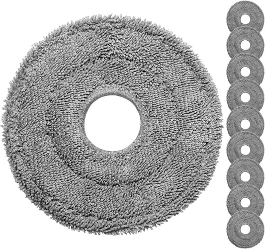 Robot Vacuum and Mop Pads 10 Pack or QV 35A/Saros 10R/Q Revo/Qrevo S/Qrevo Pro/Qrevo Plus/Qrevo Master/Qrevo V1259-DP01-E-420