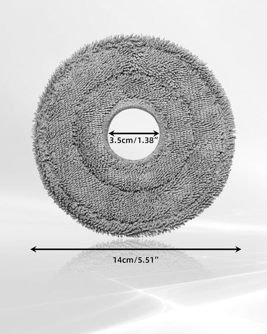 Robot Vacuum and Mop Pads 10 Pack or QV 35A/Saros 10R/Q Revo/Qrevo S/Qrevo Pro/Qrevo Plus/Qrevo Master/Qrevo V1259-DP01-E-420