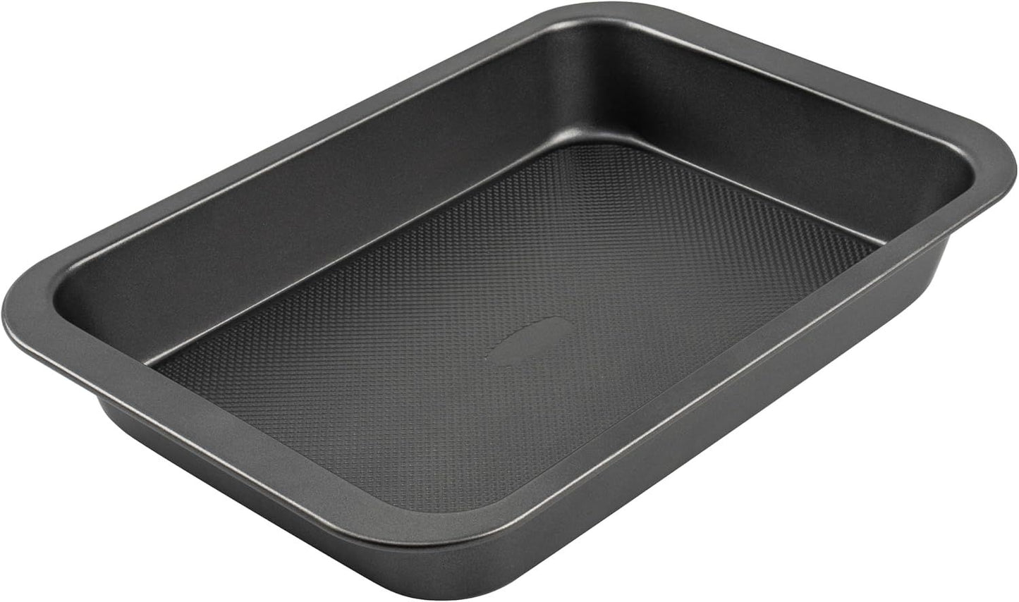 Cake Pan, Nonstick Baking Pan or Cake, Bread, Brownie or Lasagna, Heavy Duty Baking Dish with Diamond Texture V1259-DP01-E-424