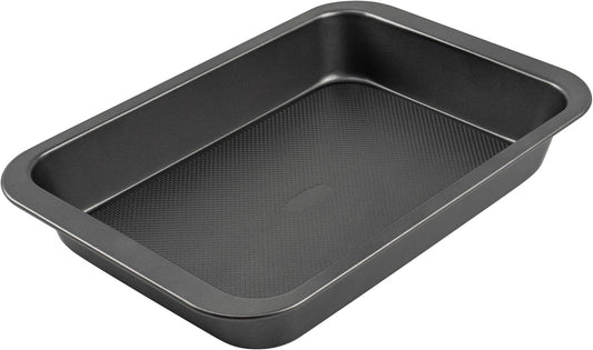 Cake Pan, Nonstick Baking Pan or Cake, Bread, Brownie or Lasagna, Heavy Duty Baking Dish with Diamond Texture V1259-DP01-E-424